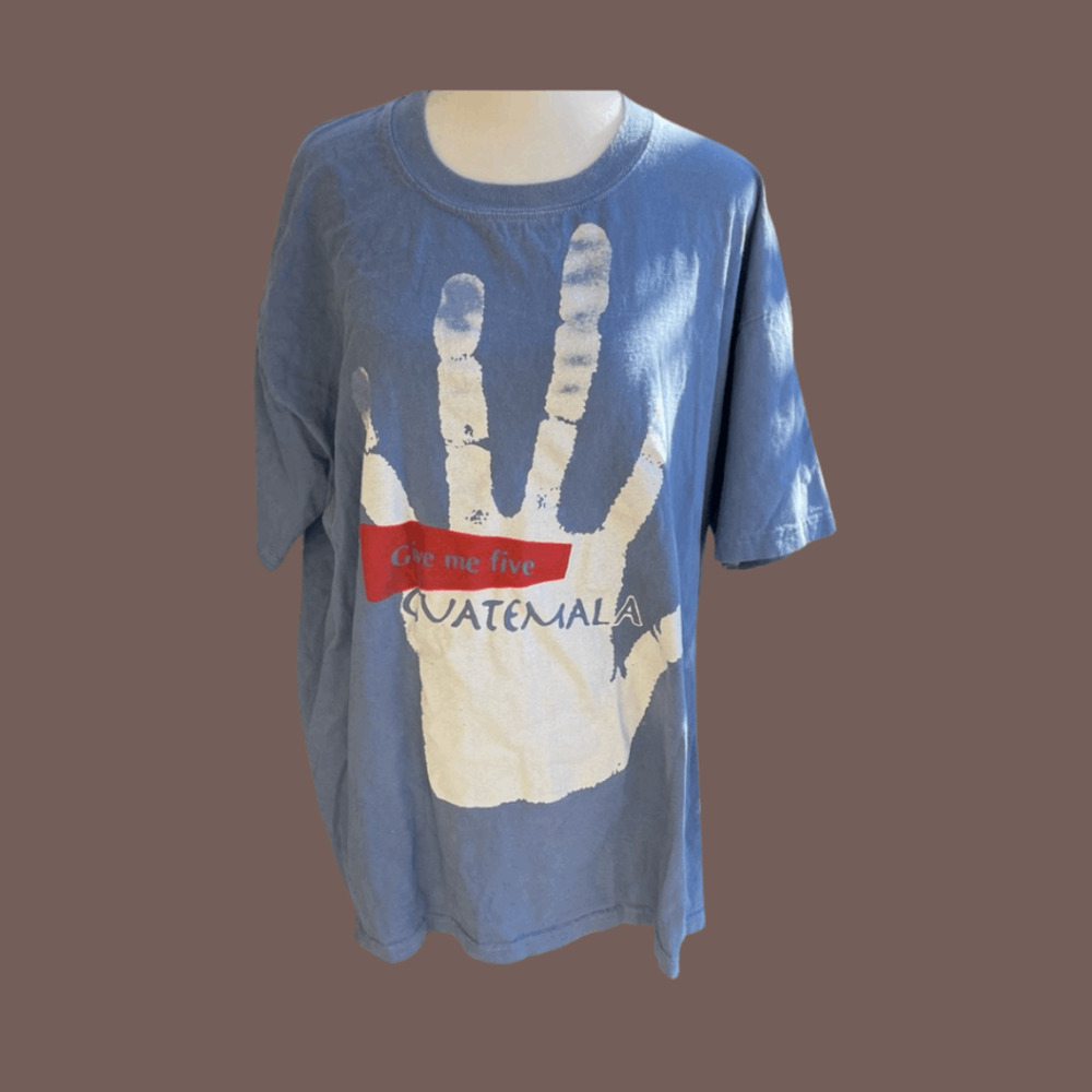 Players Tikal Graphic Tee | Guatemala Print | Size XL | Vintage